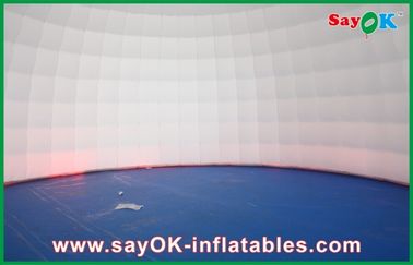 OD 5m の白い膨脹可能な空気テント展覧会のための膨脹可能なドームのテント