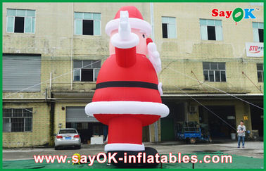 Chrismas のための屋外の巨大で膨脹可能な休日の装飾 Inflatables サンタクロース