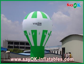 緑の地上の広告の気球注文の膨脹可能なプロダクト虹の設計