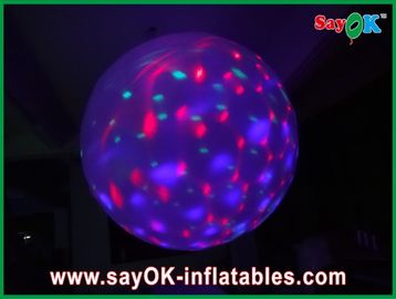 紫色導かれたライトが付いている多色の膨脹可能な照明装飾の膨脹可能な球