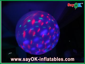 紫色導かれたライトが付いている多色の膨脹可能な照明装飾の膨脹可能な球
