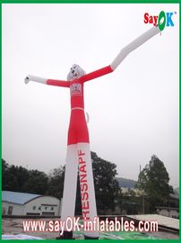 爆破空気ダンサー風抵抗力があるインフレータブル面白い猫空気絵画ダンサー 6 メートル背の高い CE 送風機