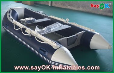 頑丈なアルミニウム床が付いている堅い外皮のガラス繊維の小さく膨脹可能なボート