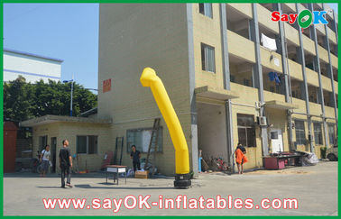 膨脹可能な棒の人の黄色く膨脹可能な人、Inflatables広告空気ダンサー