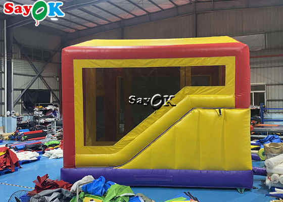 球ピットのプールが付いているPrint Themed Inflatable Bounce王女のスライド