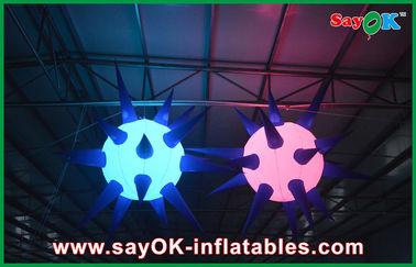 屋内巨大な天井の膨脹可能な照明装飾は球を導きました