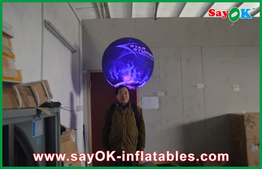 広告のためのカスタマイズされた導かれた膨脹可能なバックパックの気球の三脚の球