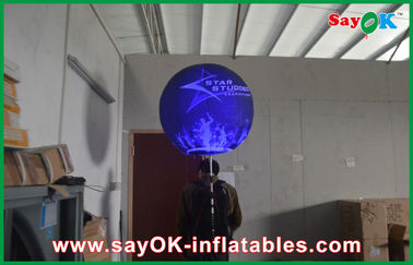 広告のためのカスタマイズされた導かれた膨脹可能なバックパックの気球の三脚の球