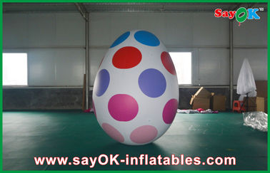 膨脹可能な休日の装飾の外のポリ塩化ビニールは装飾の卵を塗りました