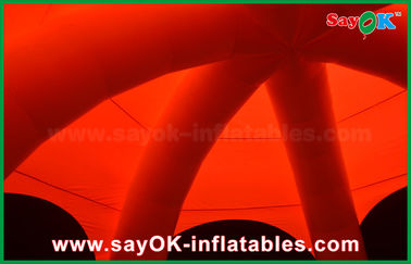 空気広告のための膨脹可能なテント ポリ塩化ビニールDIA 10mの昇進の膨脹可能なドームのくものテント