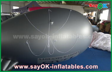 ポリ塩化ビニール 5m の昇進のための膨脹可能なヘリウムの気球の飛行機のツェッペリン型飛行船