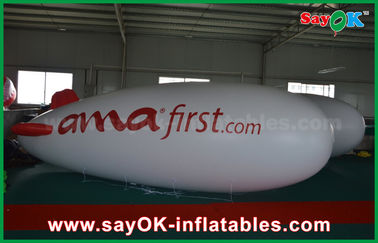 5m の昇進のための浮遊広告の膨脹可能な気球のヘリウムの飛行機のツェッペリン型飛行船