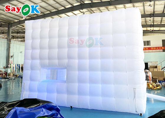 空気膨脹可能なテント党でき事のための気密LEDの屋外の膨脹可能なテントの立方体5x5x3.5mH