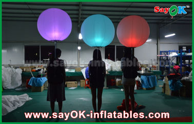 1m DIAのLEDライトを変える色の膨脹可能な照明装飾の気球