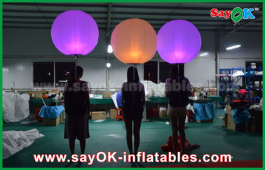 1m DIAのLEDライトを変える色の膨脹可能な照明装飾の気球