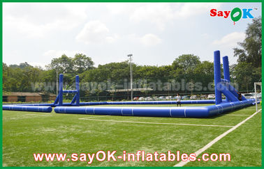 フットボールのポリ塩化ビニールの防水シートの膨脹可能なサッカー/フットボール競技場裁判所のセリウムの標準の外の膨脹可能なゲーム巨人