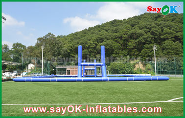フットボールのポリ塩化ビニールの防水シートの膨脹可能なサッカー/フットボール競技場裁判所のセリウムの標準の外の膨脹可能なゲーム巨人