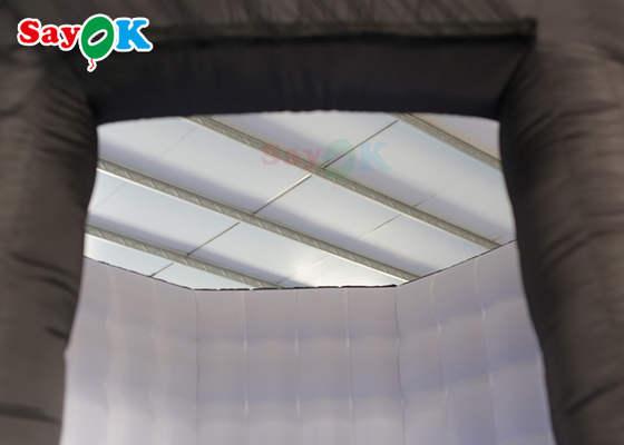 膨脹可能な党テントの携帯用単一のドアの膨脹可能な写真のテント360度のプラットホーム ビジネス カメラのビデオ ブース