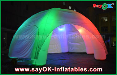 膨脹可能なくものセリウム/ULの送風機が付いている膨脹可能なドームのテントをつける膨脹可能なナイトクラブ5の足LED