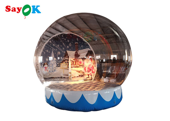 ショッピング モールのためのカスタマイズされたスノードームのクリスタル ボールの膨脹可能な泡テント