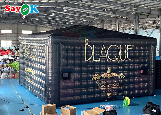 大きな充気テント 巨大モバイル 8x8x4m 屋外充気テント LEDライト 防水