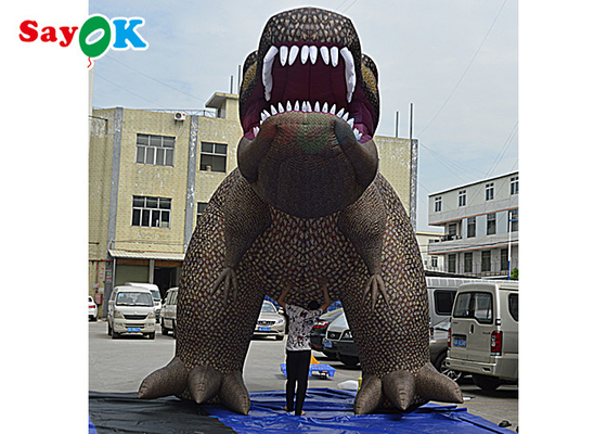 巨大な膨らませられる恐竜 膨らませられるタイラノサウルス レックス 活動 飾り モデル 爆破 漫画キャラクター