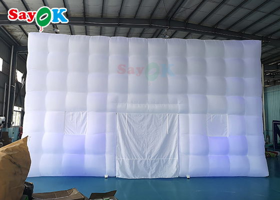 充気テント キャンプ 8x8x5m 充気ガーデンテント LED 屋外 充気マークイテント レンタル