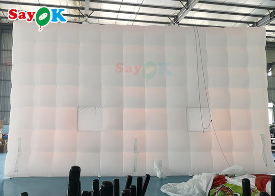 充気テント キャンプ 8x8x5m 充気ガーデンテント LED 屋外 充気マークイテント レンタル