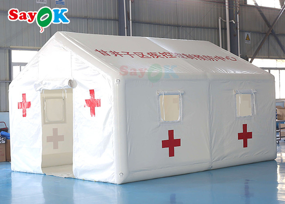 膨脹可能な小型テント5x4mの膨脹可能な医学のテントの病院の緊急の膨脹可能な救助のテント