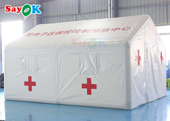 膨脹可能な小型テント5x4mの膨脹可能な医学のテントの病院の緊急の膨脹可能な救助のテント
