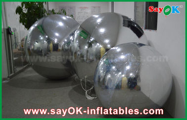 0.6mmポリ塩化ビニール膨脹可能なミラーの球の銀の気球の装飾の空気堅いシール様式