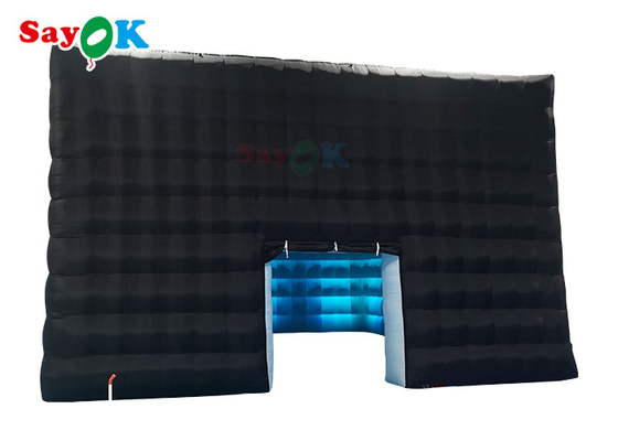 充電可能なキューブテント 柔軟な充電可能なエアテント LEDライト付き 充電可能なキャンプテント
