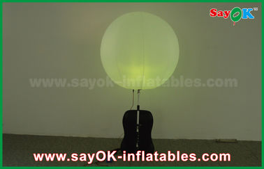 広告のためのLEDライトが付いている防風のナイロン膨脹可能な照明装飾のバックパックの球