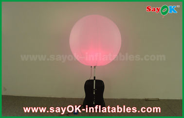 広告のためのLEDライトが付いている防風のナイロン膨脹可能な照明装飾のバックパックの球