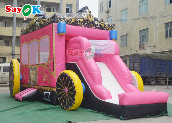 Inflatable Jumping Castle For王女の女の子の娯楽Inflableの跳ね上がりの家