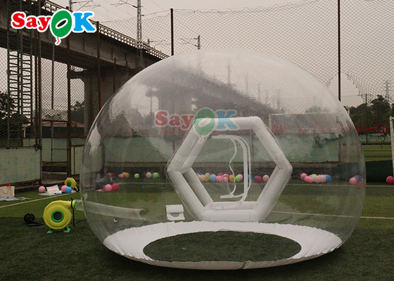 3m/4m パーティー風船の装飾のための商用グレードの膨脹可能なバブルハウスのテント