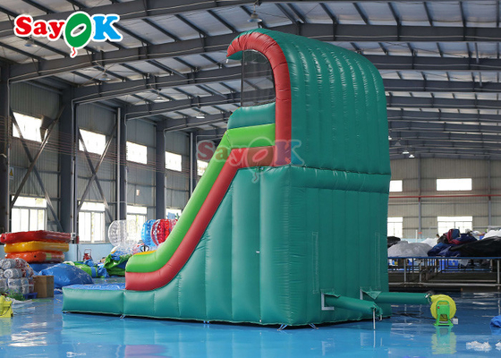濡れ乾燥式 膨張式 スライド 破裂防止 商業用 膨張式 水スライド プール 2 面 PVC コーティング