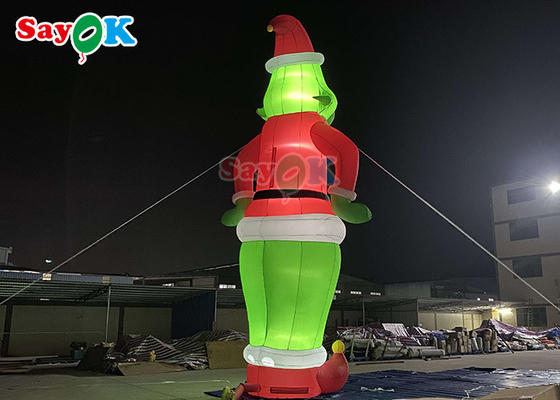 装飾のためのマンガのキャラクタのInflable Grinchの気球のサンタの注文の膨脹可能なクリスマス