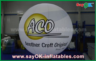 ロゴの印刷物と防水0.2mmポリ塩化ビニールの気密の膨脹可能な地上の気球
