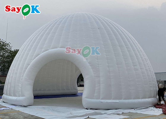 膨脹可能なイグルーのドームのテントの構造を広告するための巨大な耐火性の膨脹可能なドームのテント
