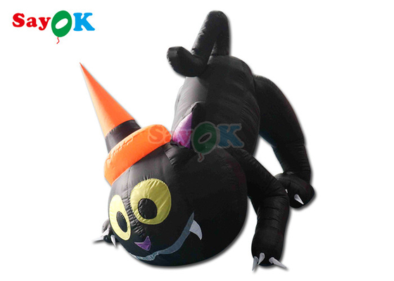 ハロウィーン 動漫 動物 モデル 充気型 黒猫 ハロウィーン 庭 飾り