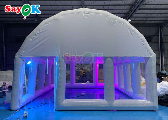 TPU 充気泡ドームビルディング 覆われた空気カバー 水テント 23x18フィート