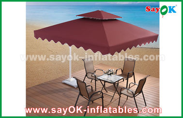 キャンプのおおいのテント2.5 * 2.5M広告の日傘浜の庭のテラスの傘