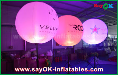 1.5mの立場の気球の/昇進のための膨脹可能な照明装飾広告