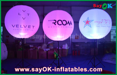 1.5mの立場の気球の/昇進のための膨脹可能な照明装飾広告