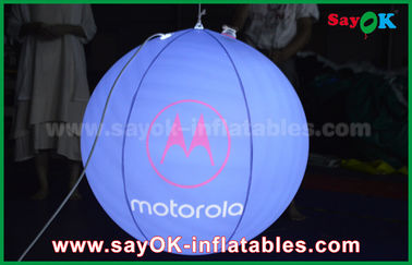 青/赤く膨脹可能な照明装飾は広告のための掛かる気球を閉めました