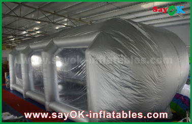 膨脹可能なガレージのテントの車のペンキの噴霧のための防水膨脹可能な空気テント ポリ塩化ビニールのスプレー・ブース