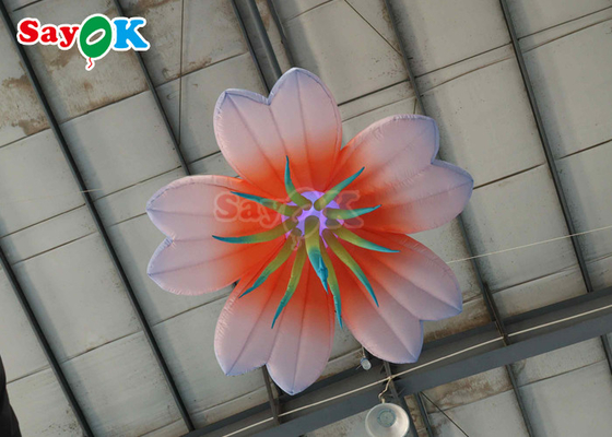6.6FT 巨大な充電式花 Ledライト付き 充電式花 公園用