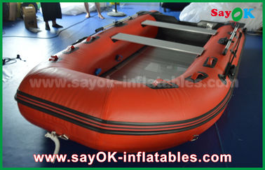 アルミニウム床およびかいが付いている耐久の防水シート ポリ塩化ビニールの膨脹可能なボート