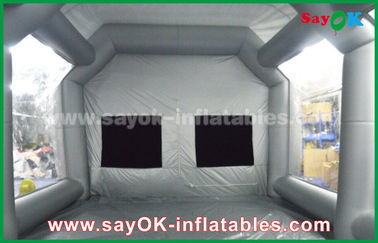 膨脹可能な車のテントの車のペンキの噴霧のための防水膨脹可能な空気テント/ポリ塩化ビニールの膨脹可能なスプレー・ブース